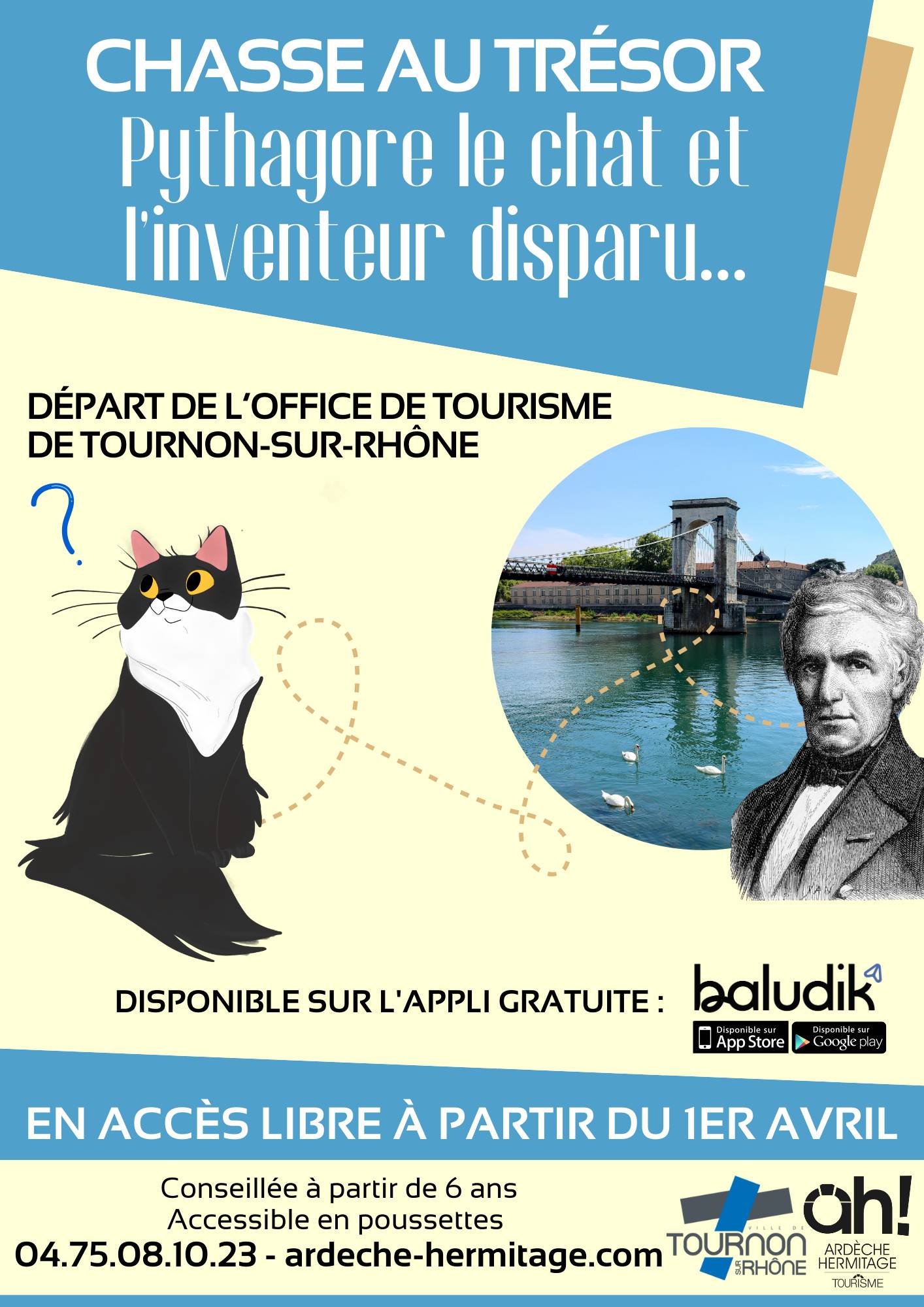 Chasse au trésor Pythagore le chat et l'inventeur disparu