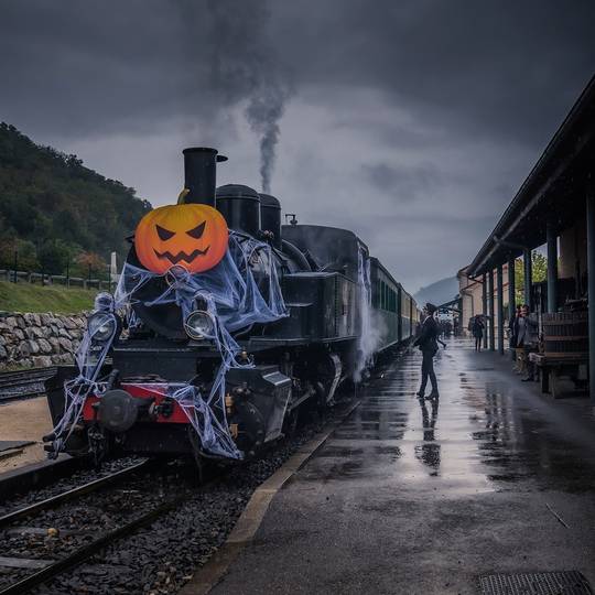 Train Fantôme au Train de l'Ardèche