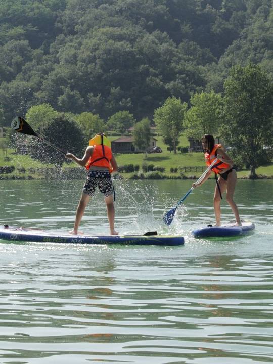 Paddle au Lac de Champs