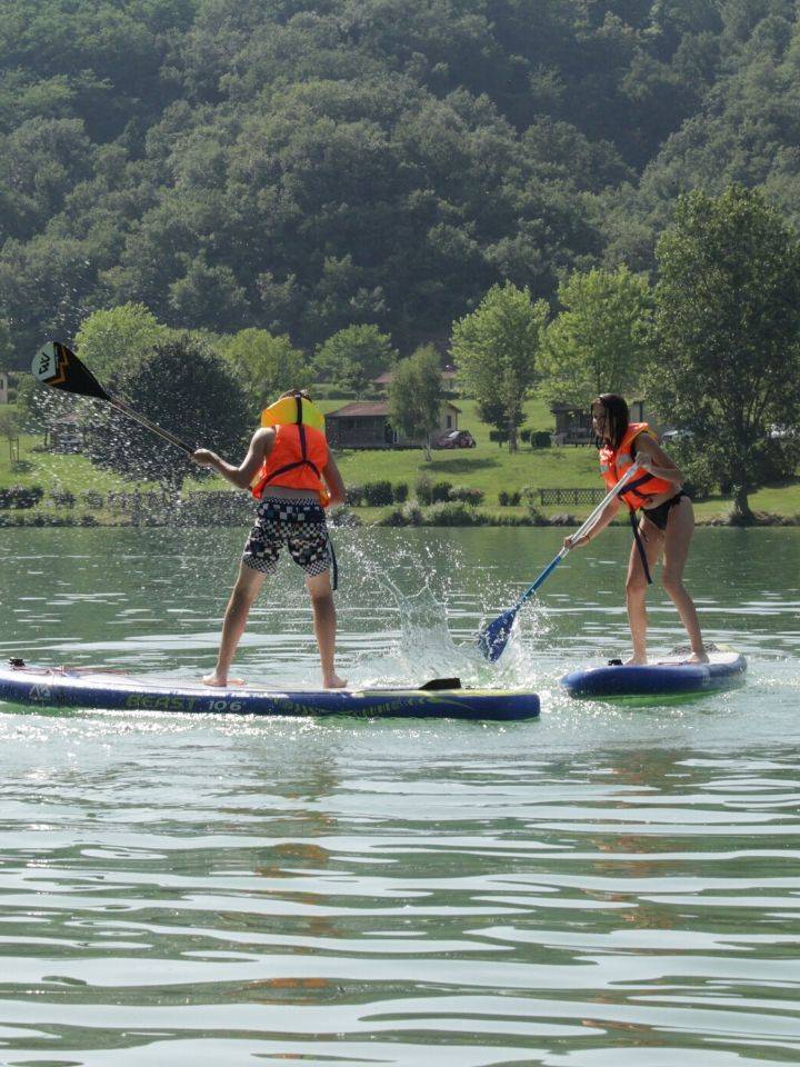 Paddle au Lac de Champs