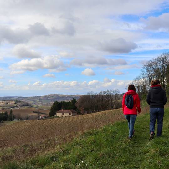 Randonnée à Marsaz