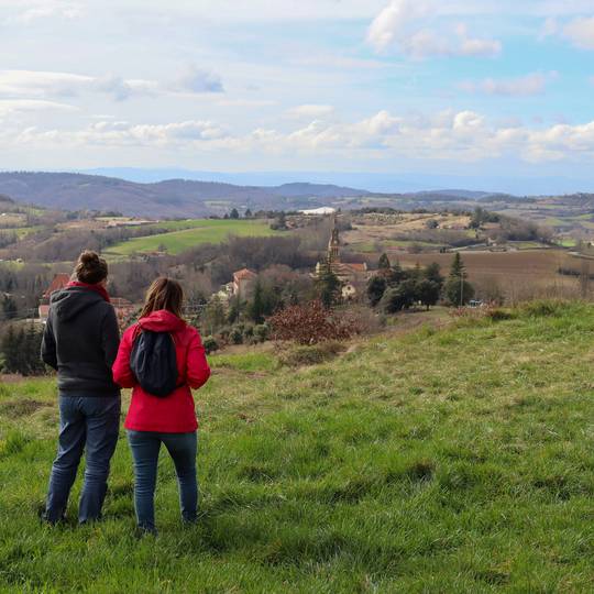 Randonnée à Montchenu