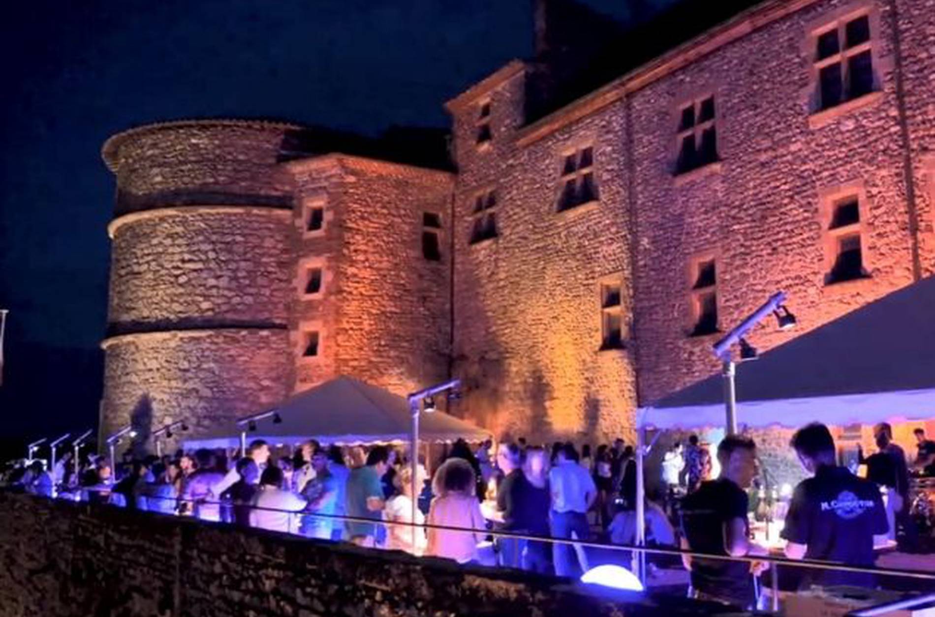 Soirée dégustation au château de Tournon