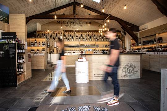 Caveau de dégustation - Maison M. Chapoutier