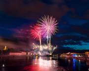 feu d'artifice de Tournon
