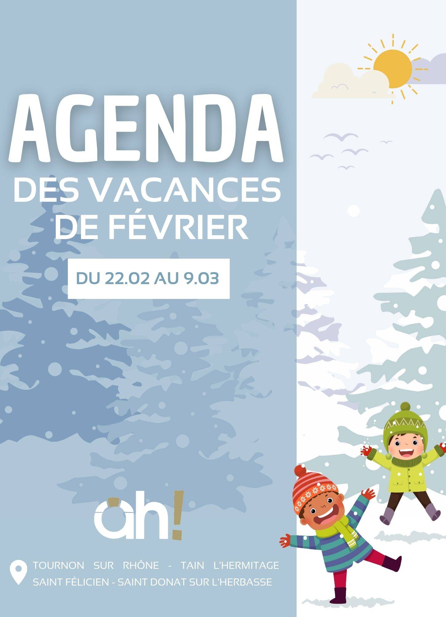 programme vacance de février