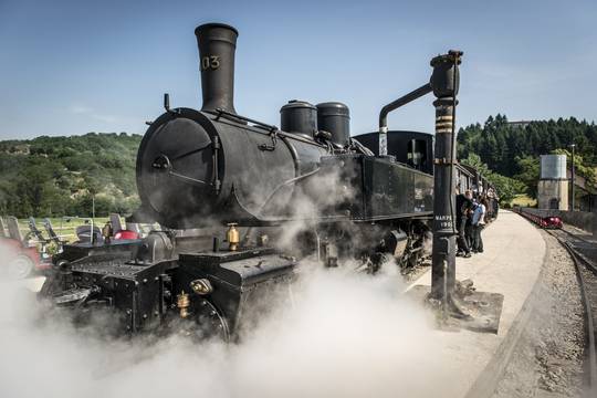 Locomotive Mallet Train de l'Ardèche