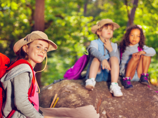 enfants aventuriers chasse au trésor