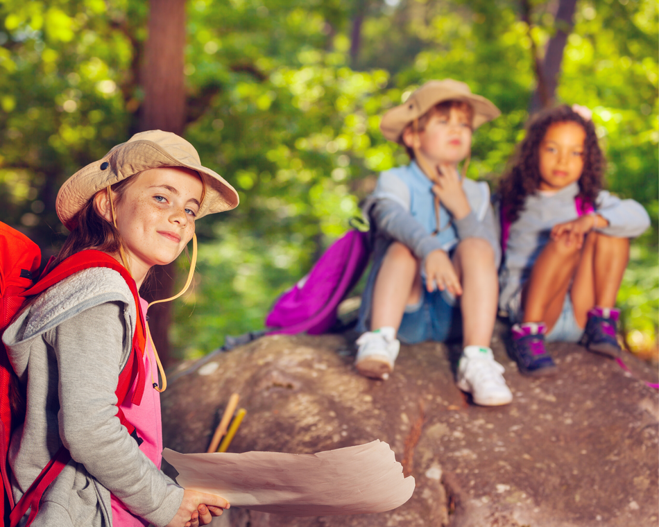 enfants aventuriers chasse au trésor