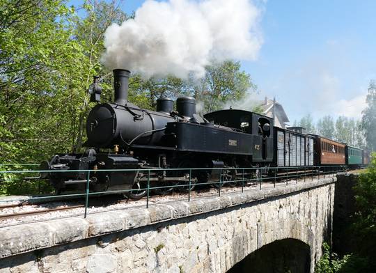 Zug der Ardèche