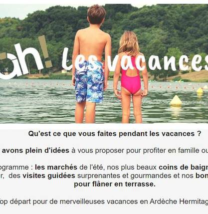 Newsletters et Flash Infos