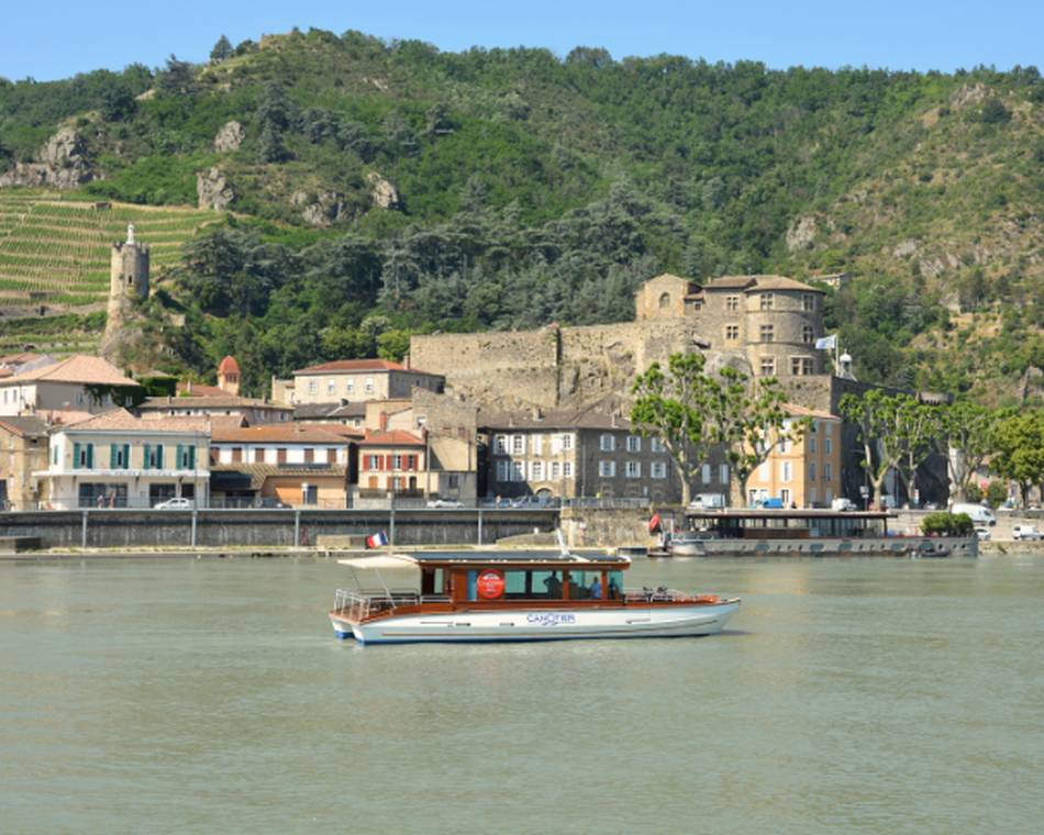 Croisière sur le Rhône au départ de Tournon