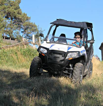 Buggy ride with Sidonie
