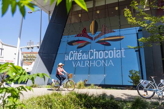 La cité du chocolat Valrhona à Tain-l'hermitage 