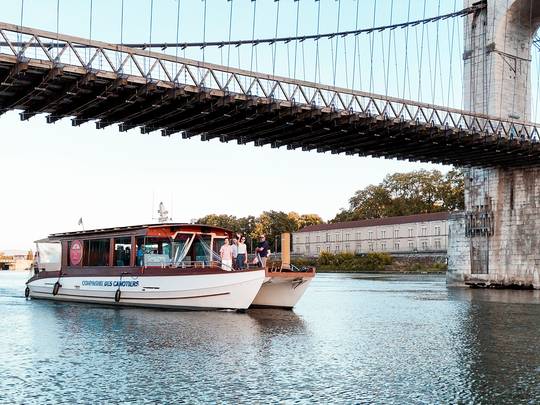 Croisière sur le Rhône avec la Compagnie des Canotiers