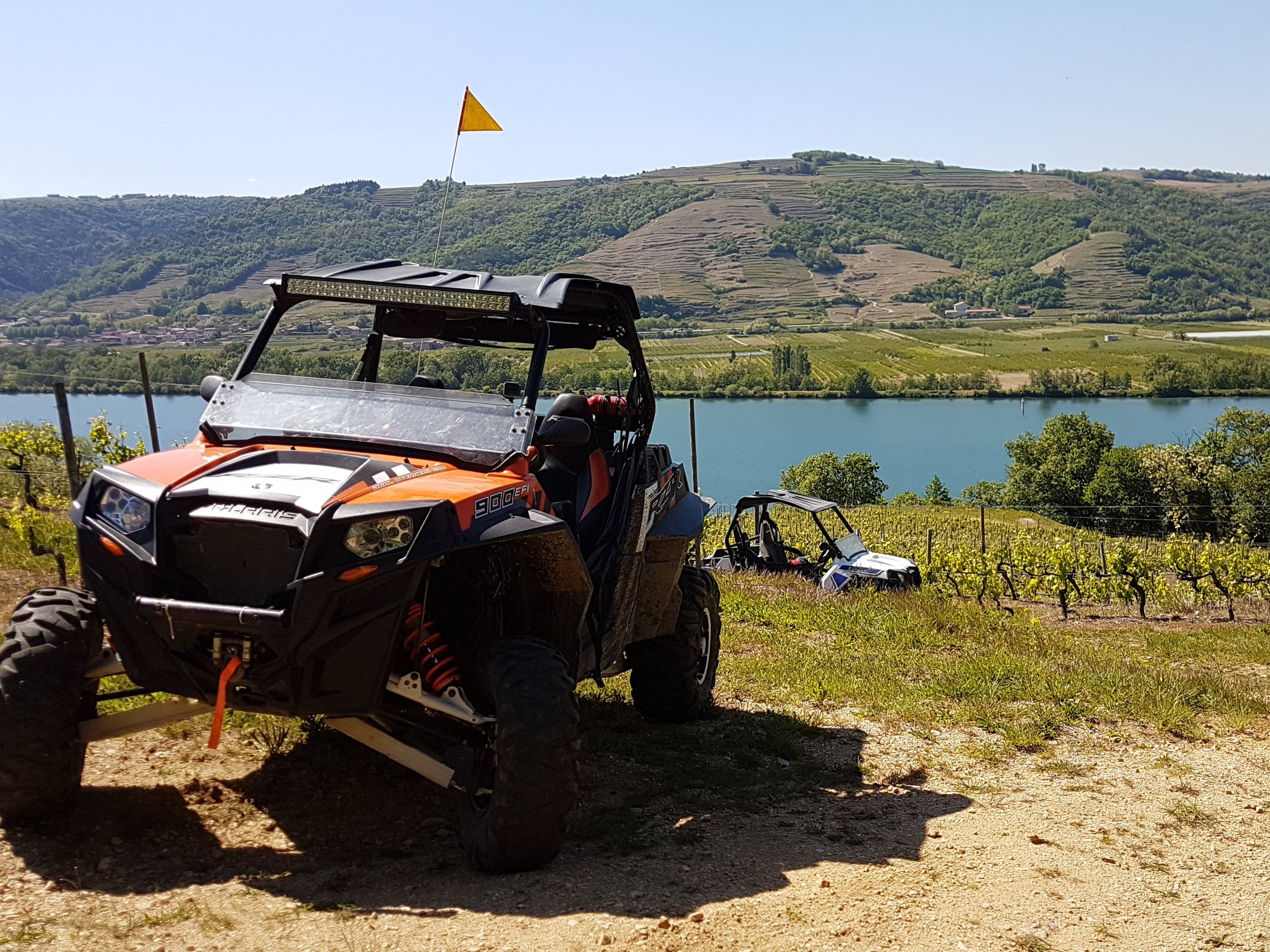 Buggy ride in the heart of the hillsides of the Hermitage