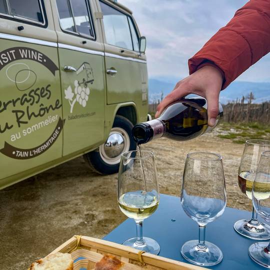 Combi vintage Combi vintage et dégustation