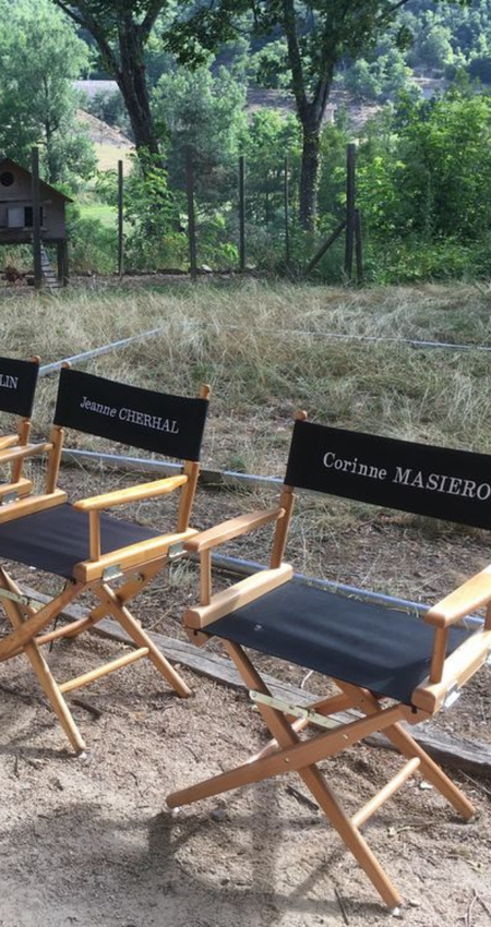©Vincent Piotti Chaise de tournage de la série