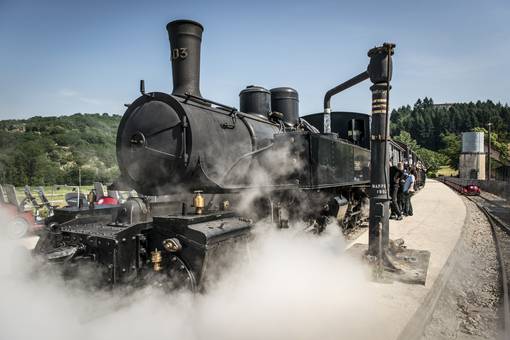 Train de l'Ardèche à Boucieu le Roi