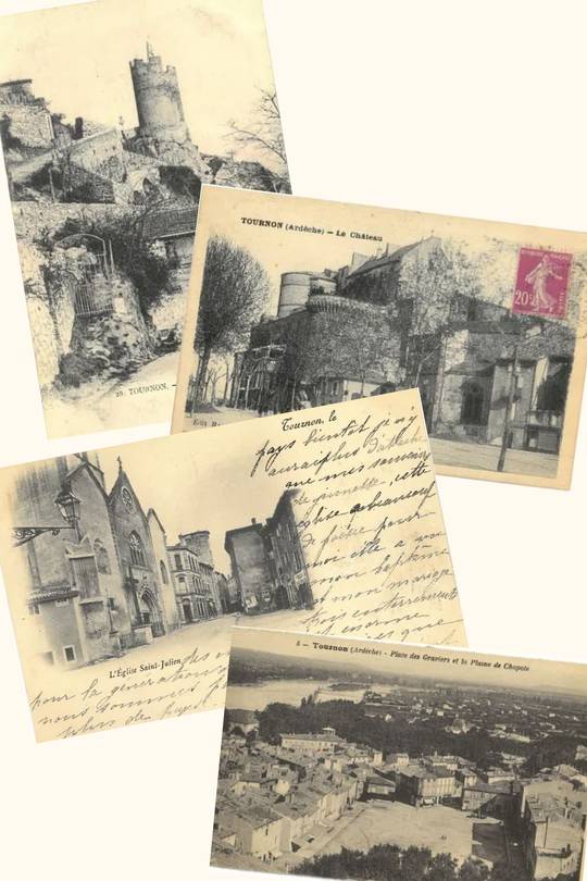 Anciennes cartes postales de Tain Tournon