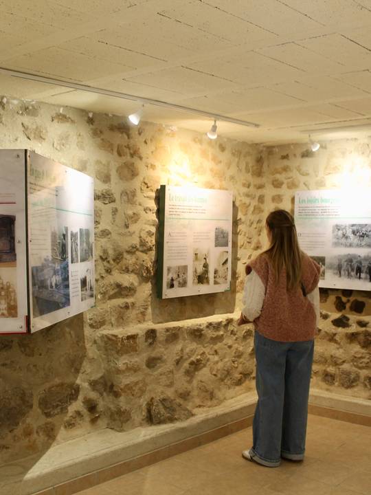 espace d'exposition de Boucieu le roi 