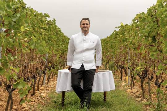 Restaurant Vervinia - Chef Cesar Crouzet - Drôme