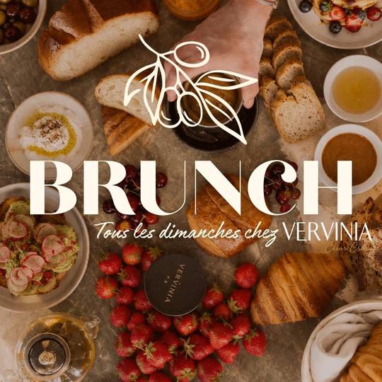 Brunch - Restaurant Vervinia - Chef Cesar Crouzet - Drôme