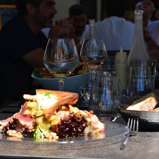 Terrasse de restaurant