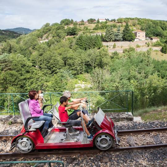 Vélorail des Gorges du Doux