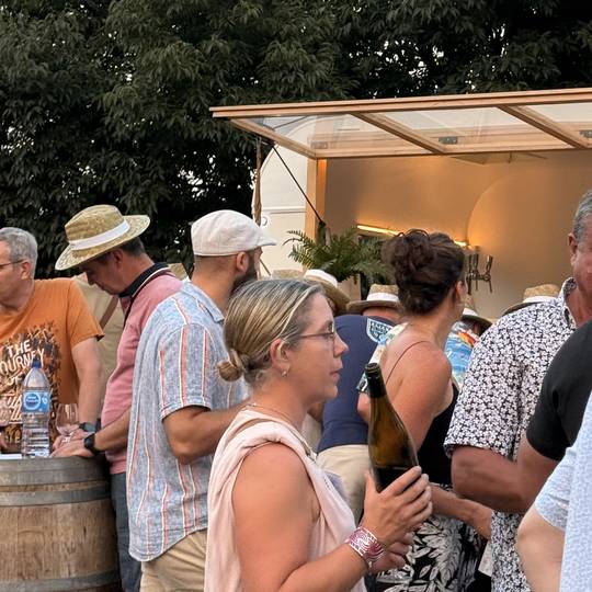 Soirée dans les vignes - ©Rouge Granit