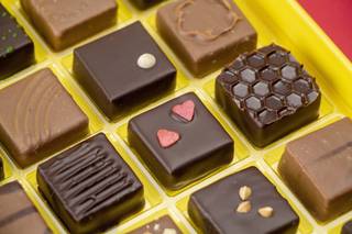 bonbonnière en chocolat st valentin 