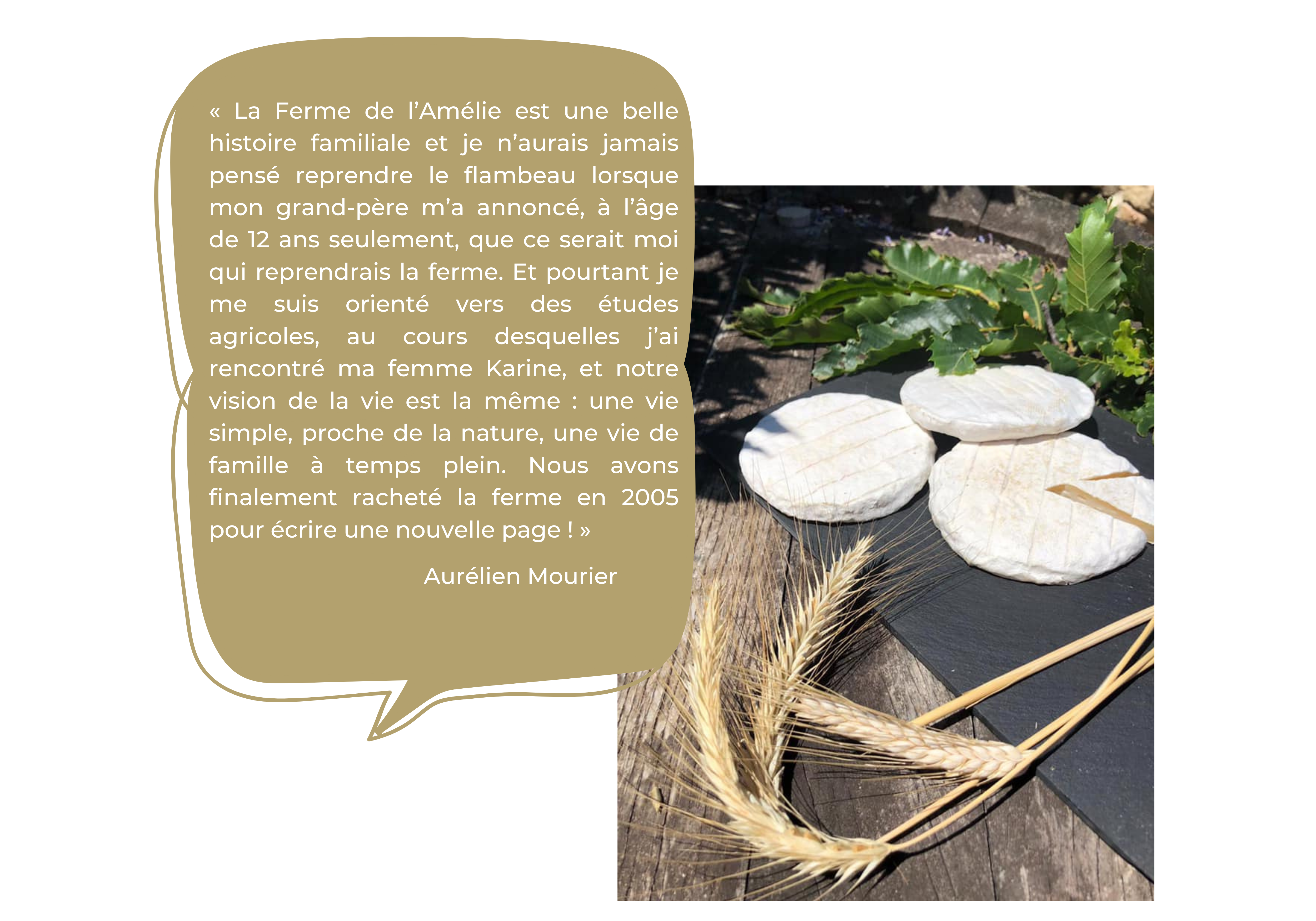 Produit de la Ferme de l'Amélie