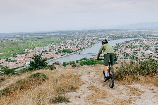 VTT sur les hauteurs de Tournon sur Rhône
