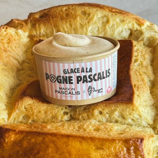 Glace à la Pogne de Romans par Maison Pascalis et Les Vergers Glacés