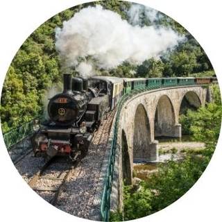Le Mastrou, Train de l'Ardèche