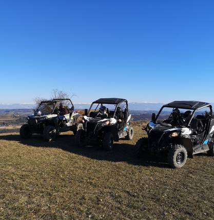 Balade encadrée en buggy en Drôme Des Collines avec Easy Buggy
