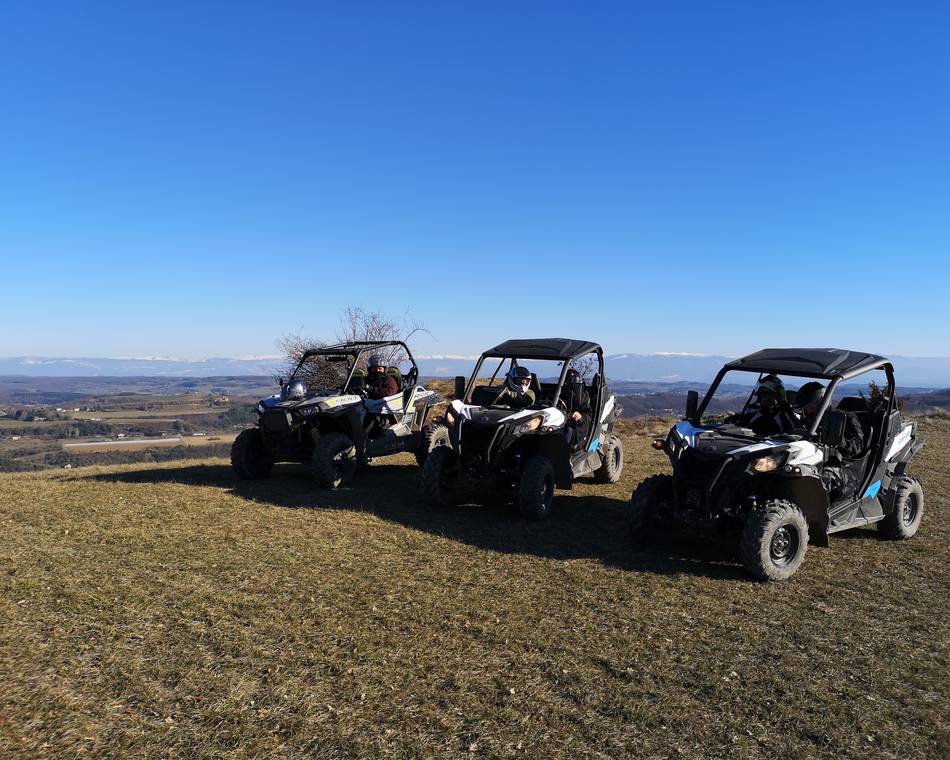 Elodie a testé pour vous une balade en buggy en Drôme des Collines