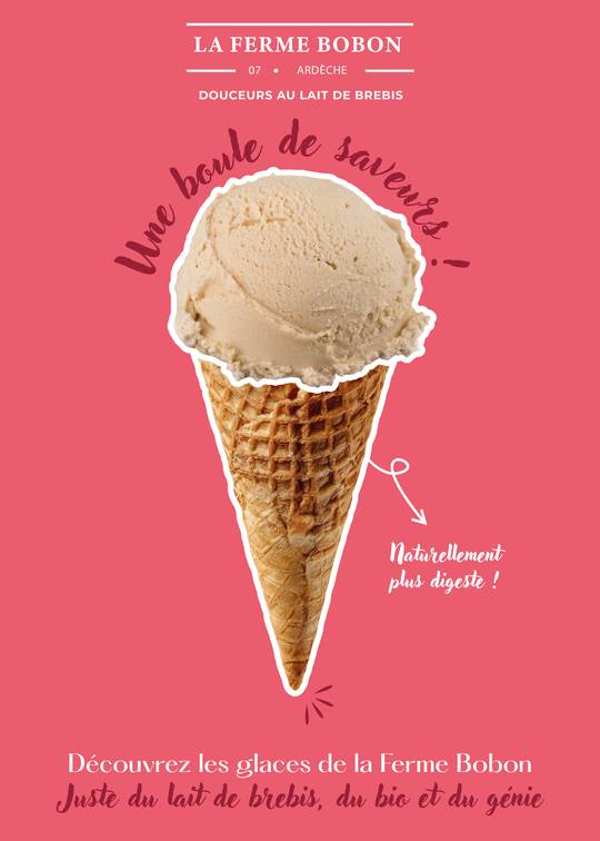 Glace de la Ferme Bobon