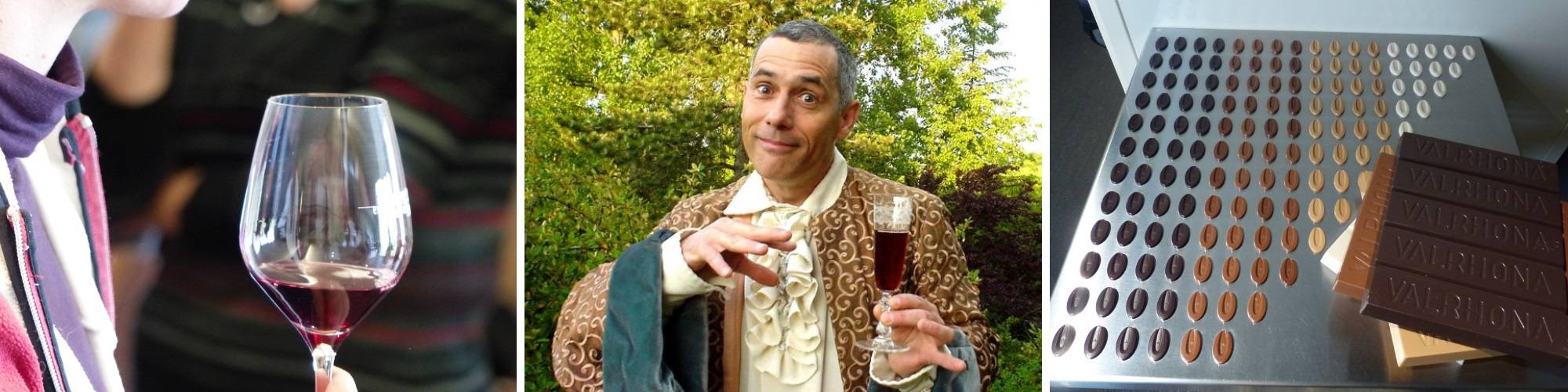 Soirée humour et vins