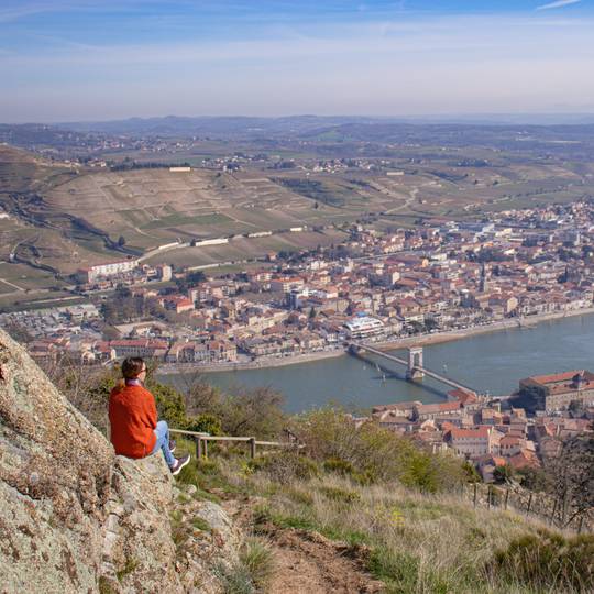 Randonnée Belvédère de la Chapelle - Tournon