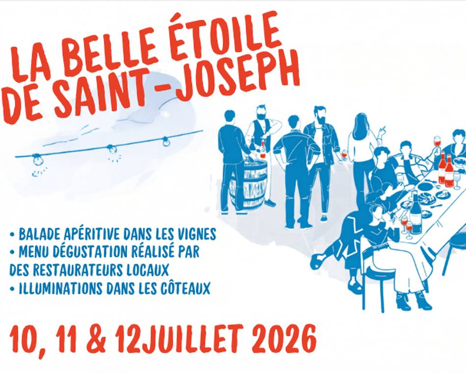 Fêtons les 70 ans de l’AOC Saint Joseph ensemble !