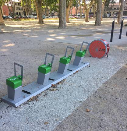 Aires de stationnement vélo