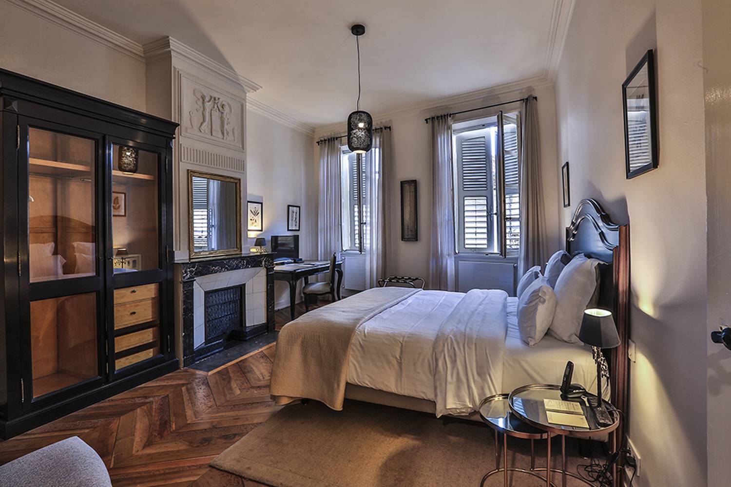 Chambre de l'Hôtel La Villeon