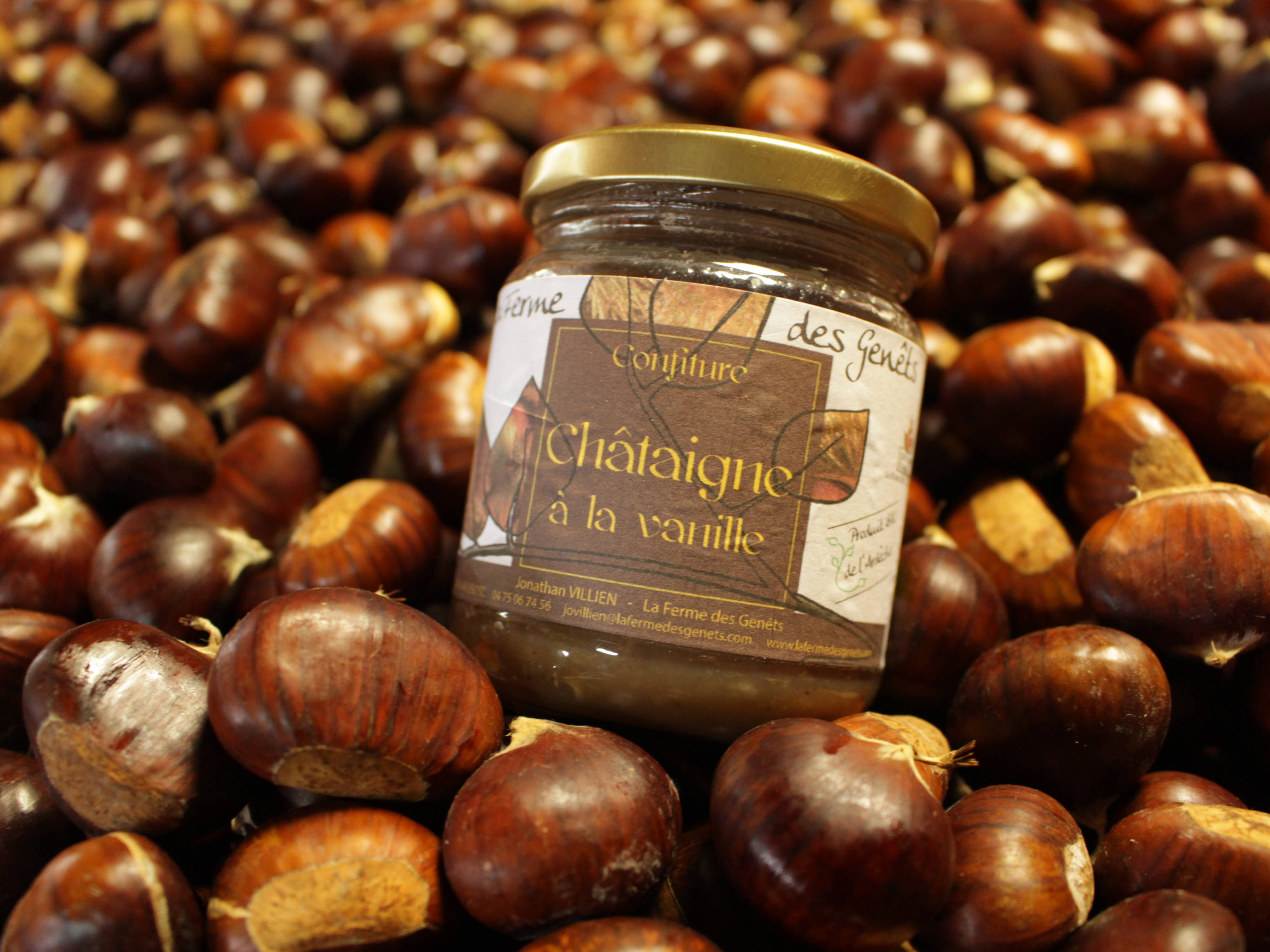 Confiture de châtaignes d'Ardèche