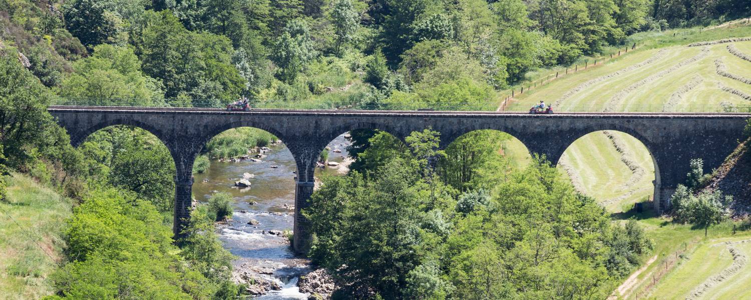 Gorges du doux Vélorail