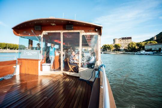 Bateau de la compagnie des canotiers