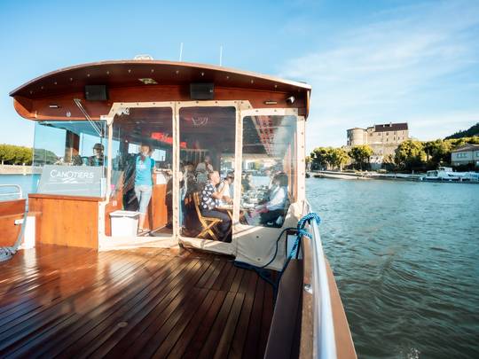 Croisière sur le Rhône avec la Compagnie des Canotiers