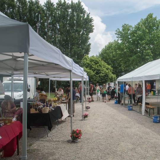 Marché de producteurs et artisans locaux - Marche des Saveurs à Chavannes