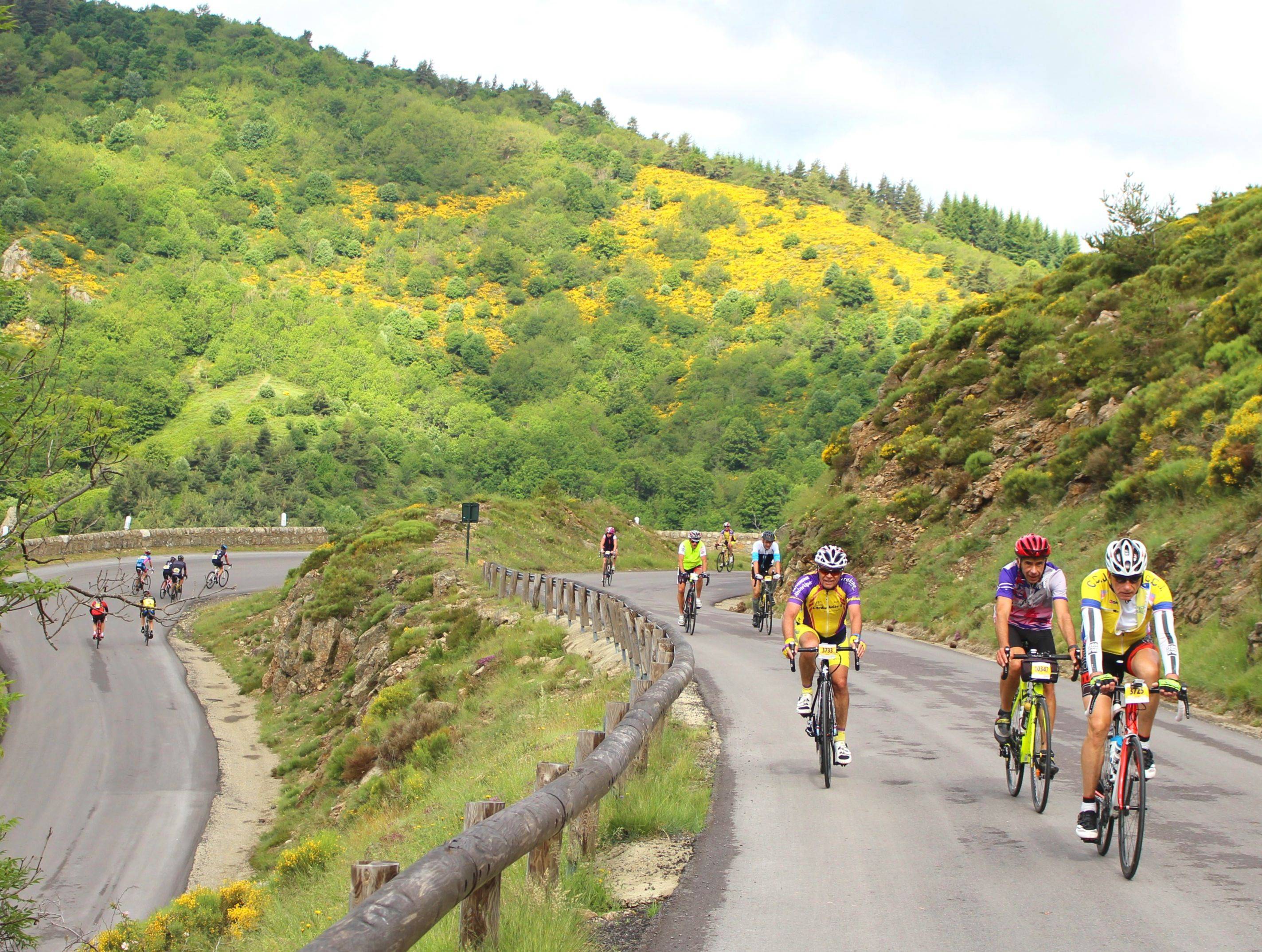 © Sidonie Monneron Course cycliste L'Ardéchoise