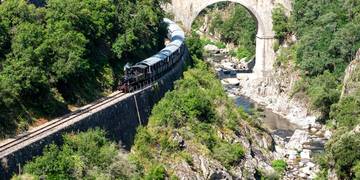 Train de l'Ardèche - Gorges du Doux ©Paul Villecourt